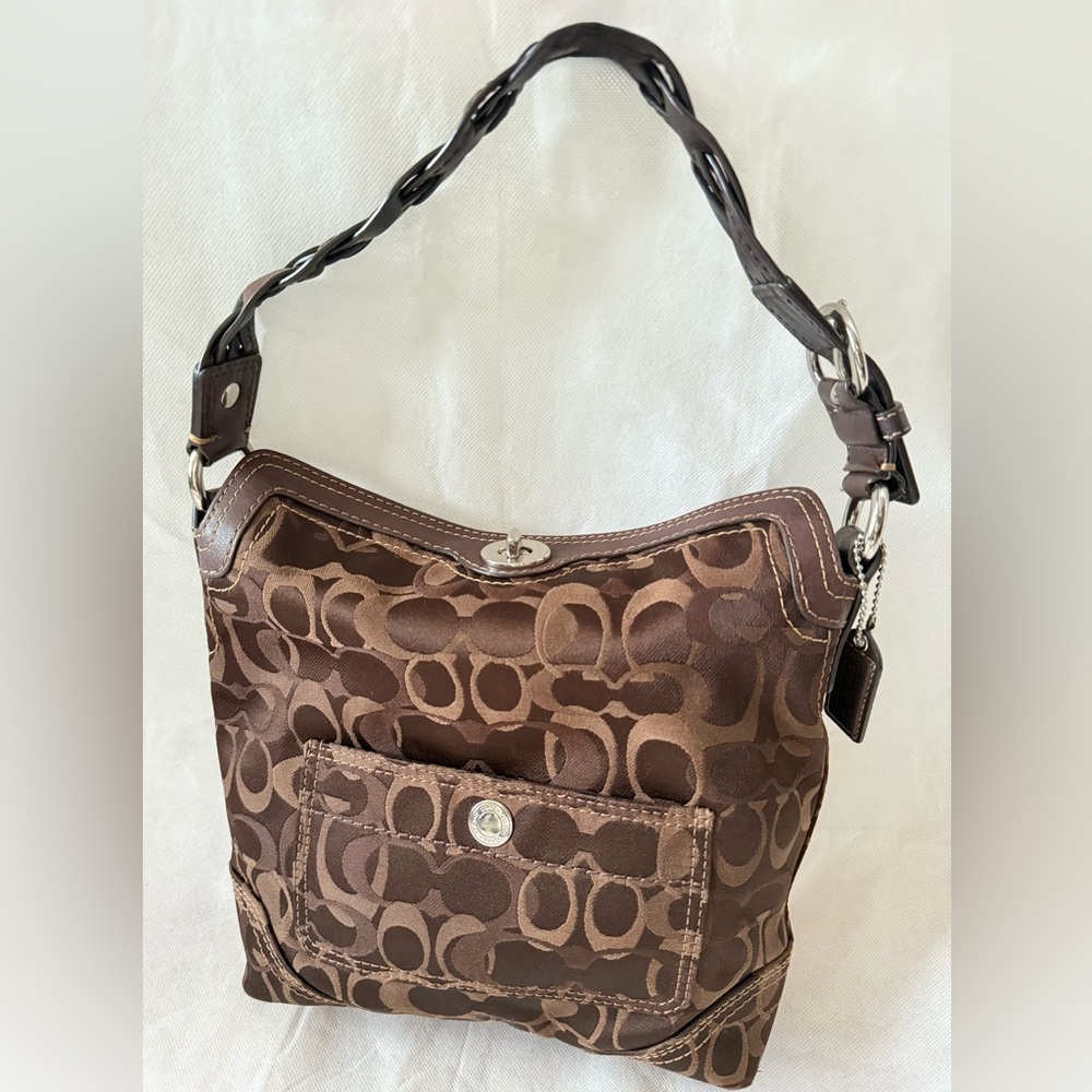 Coach Shoulder Bag & Wallet Set